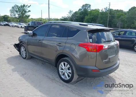 2013 Toyota Rav4 Limited из США, поврежденный, VIN 2T3YFREV8DW006821